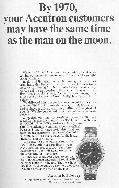 Accutron Moon Ad