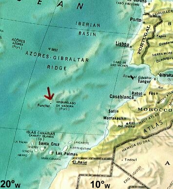 '... a tiny flyspeck on the map... '