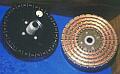 Rotor and Commutator - note the use of numbers instead of letters